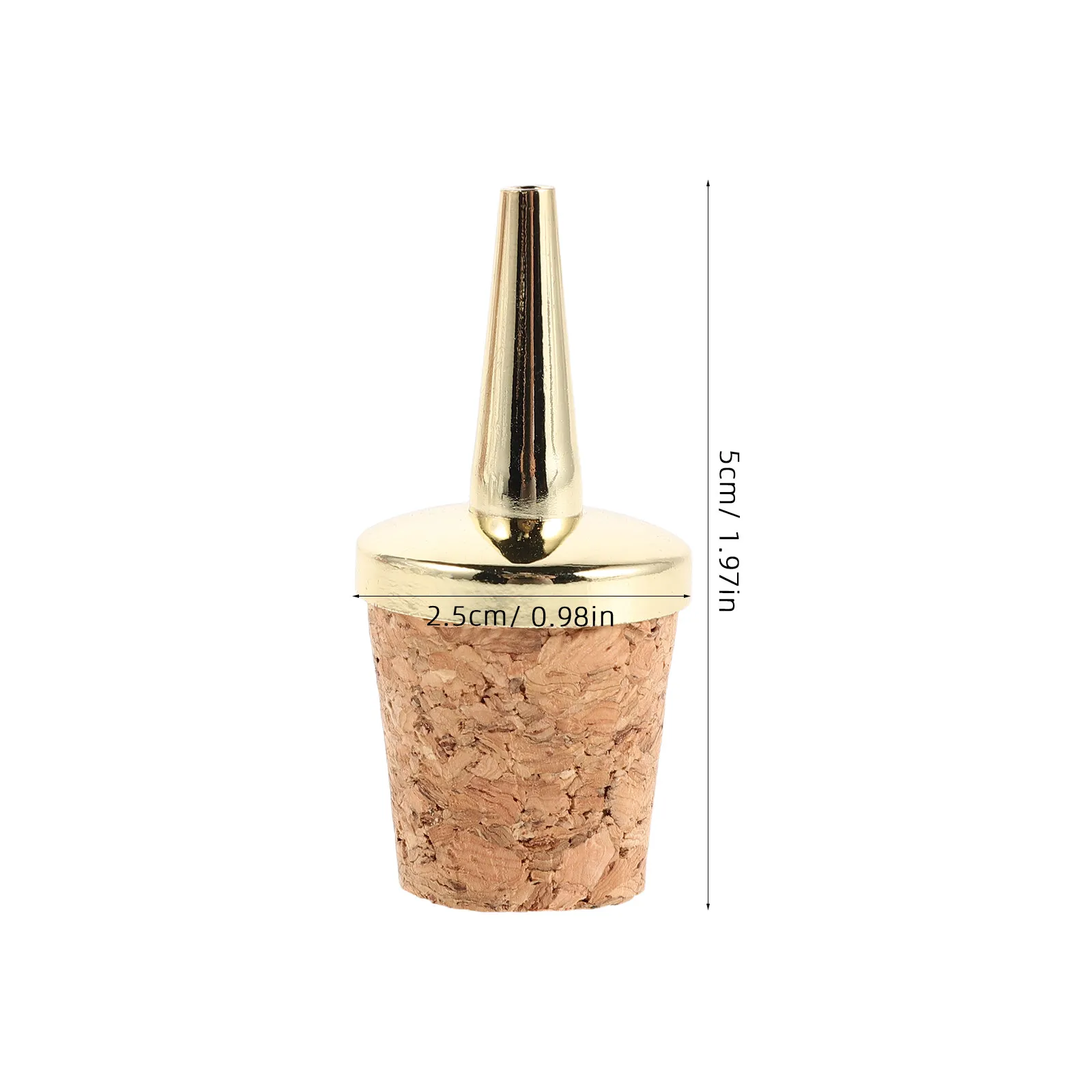 Bottle Pourer Spout Oil Spout Cork Liquor Bottles Cork Replacement Dash Bottle Stopper Precise Flow Control Universal Fit