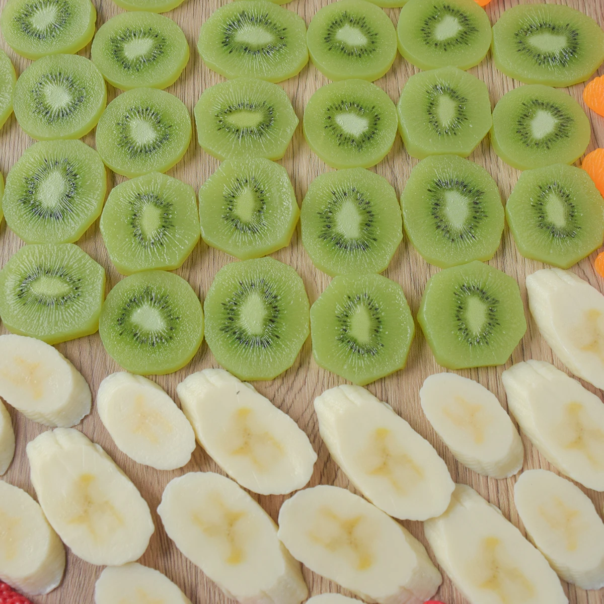 Simulated Food Strawberry Props Artificial Fake Fruit Slices To Decorate Fake Models in Fruit Shops