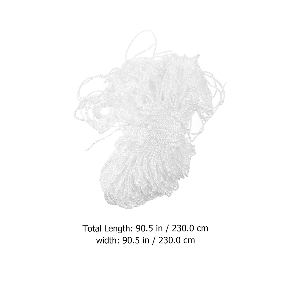 

1pc Heavy Duty Cargo Nets Durable Mesh Cover For Car Trailers Reusable Netting Load Securing Protection Net