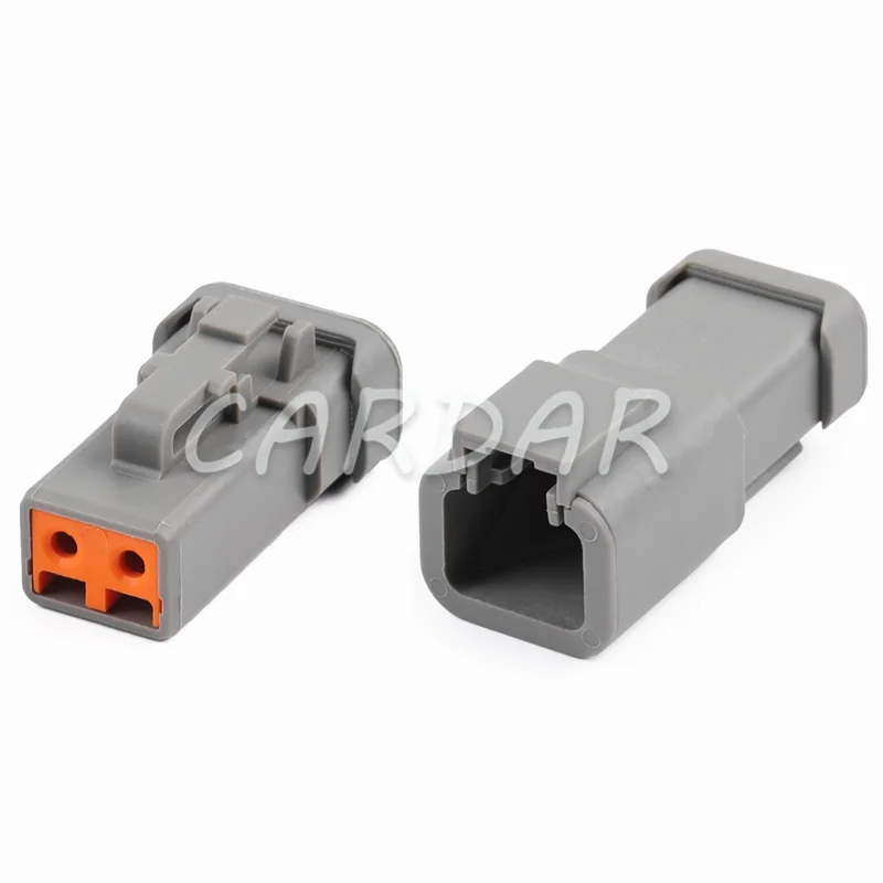 

1 Set 2 Pin DTP06-2S-E003 DTP04-2P-E003 AC Assembly Waterproof Auto Electrical Wire Socket For Deutsch Heavy Truck Accessories