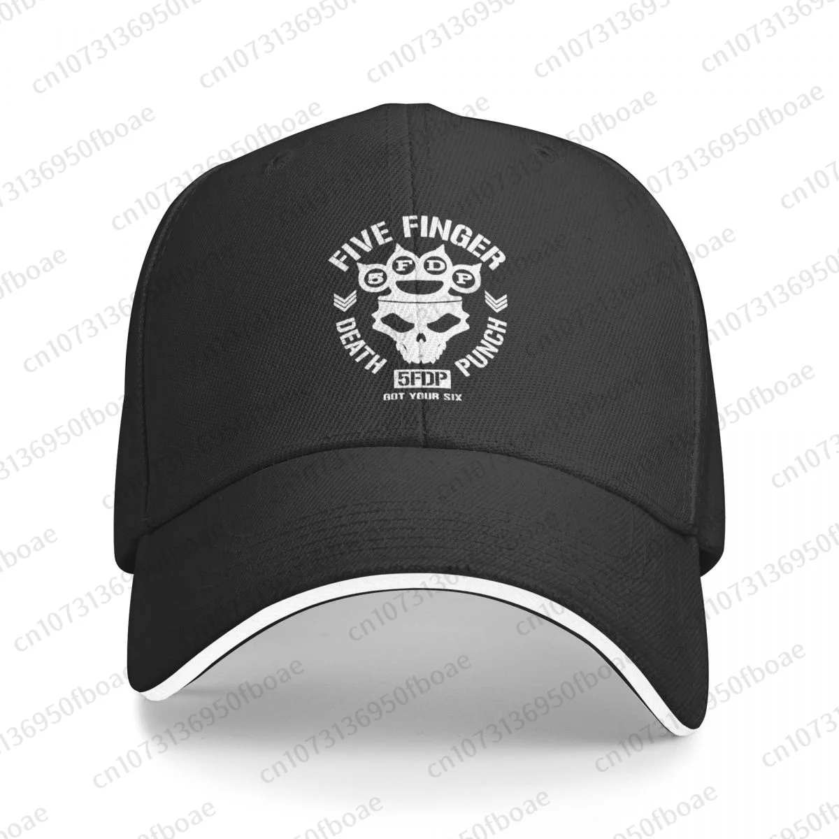 Five Finger Death Punch Logo Baseball Caps Hip Hop Sandwich Cap Men Women Adjustable Outdoor Sport Hats