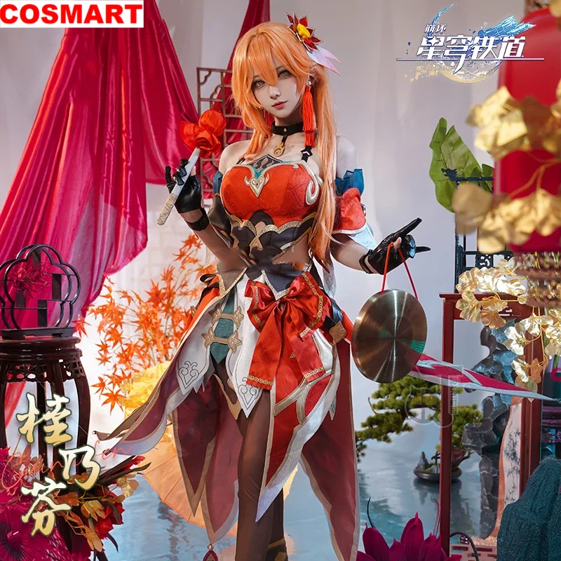 

COSMART Honkai: Star Rail Guinaifen Game Suit Gorgeous Sexy Dress Cosplay Costume Halloween Party Role Play Outfit Women