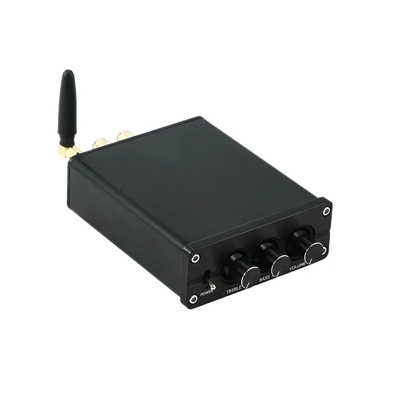 DC24V 100W*2 2.0 Channel Stereo TPA3116 HIFI Class D Mini Desktop Digital Bluetooth 5.0 Home Audio Amplifier