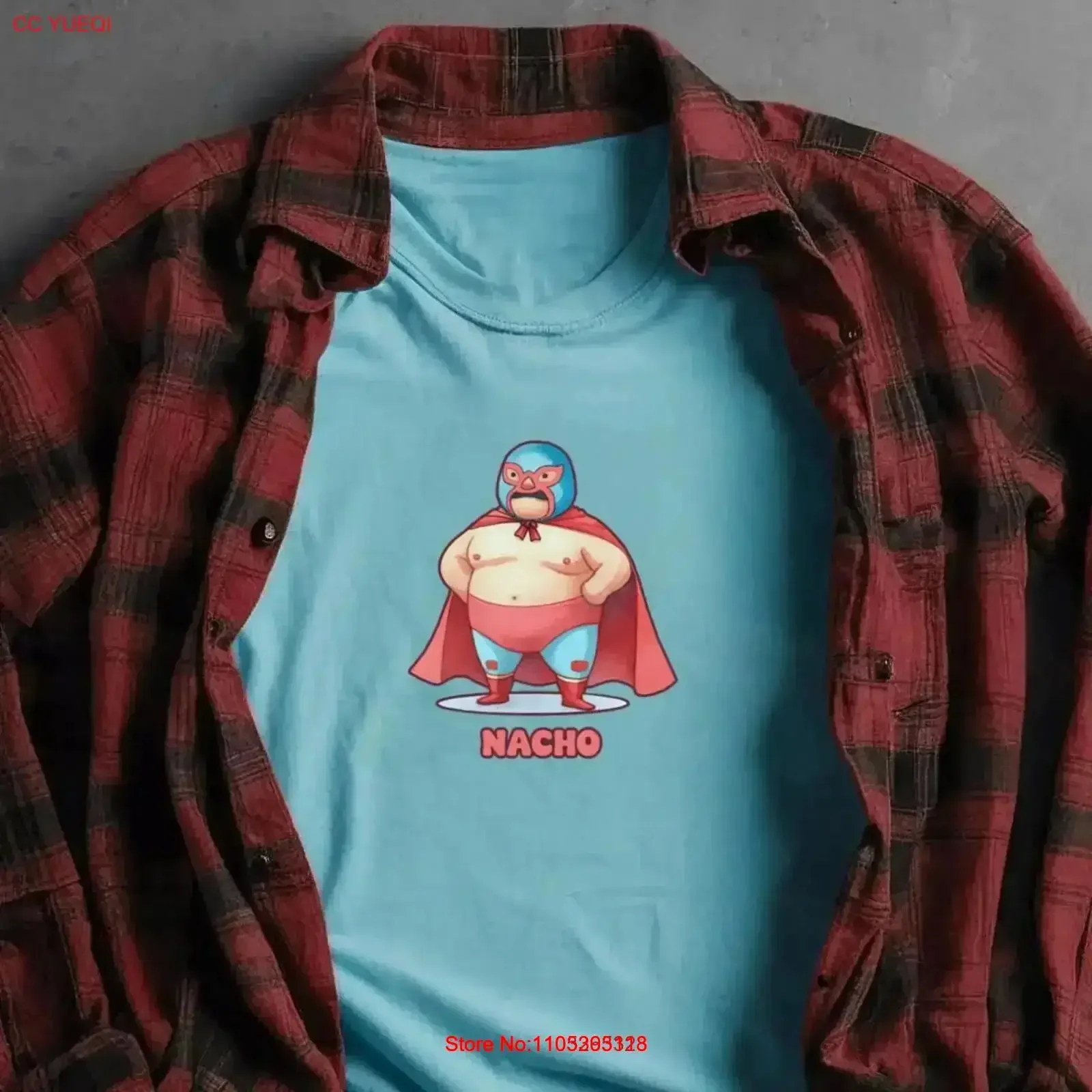Camiseta divertida de Nacho con diseño de película de comedia clásica de luchador, Ignacio, mexicano, hispano, español, Libre, vintage
