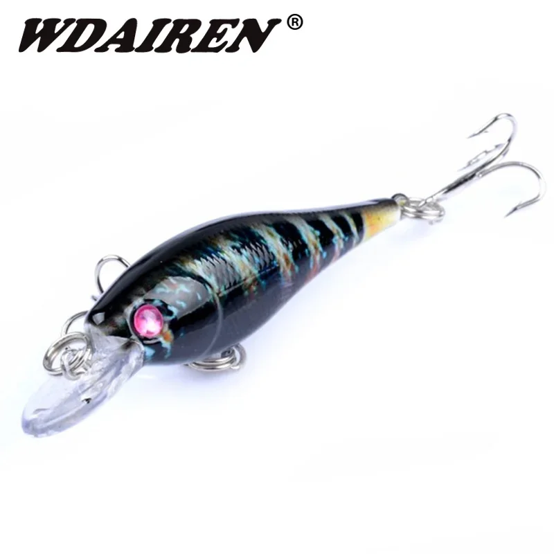 

1 Pc Crank Fishing Lure 6.5cm 4.7g Lifelike Painted Hard Bait Minnows Artificial Pesca Wobbler Bass Crankbait Fishing Tackle