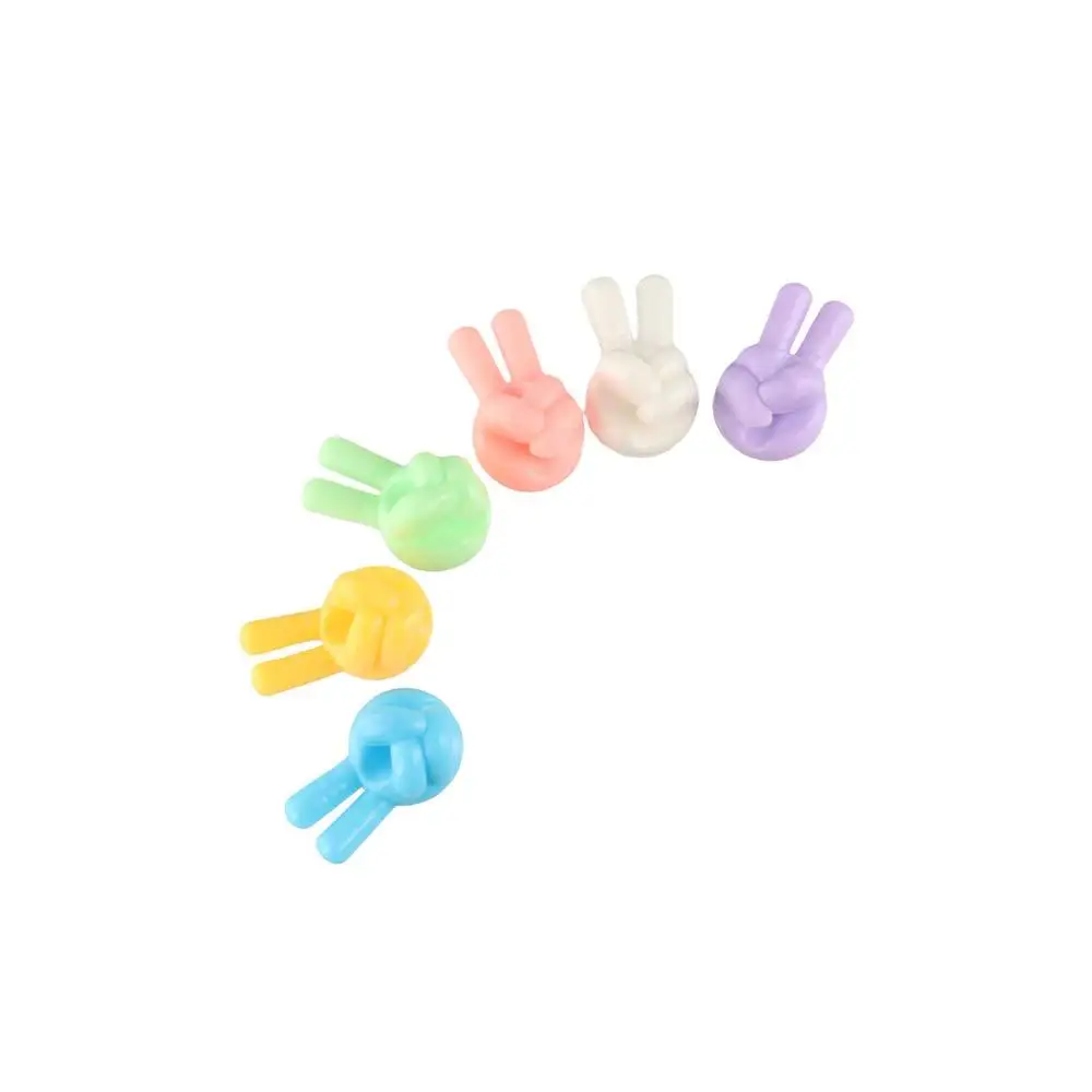 Organizzatore creativo per cavi per pollice in PVC Supporto per cavi autoadesivo Supporto per cavi per pollice autoadesivo Multifunzione