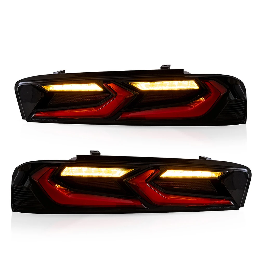 Pair Of Car Tail Light Assembly For Chevorlet Camaro 2015-2017 LED Brake Signal light Tuning Parts Car Rear Lamp System