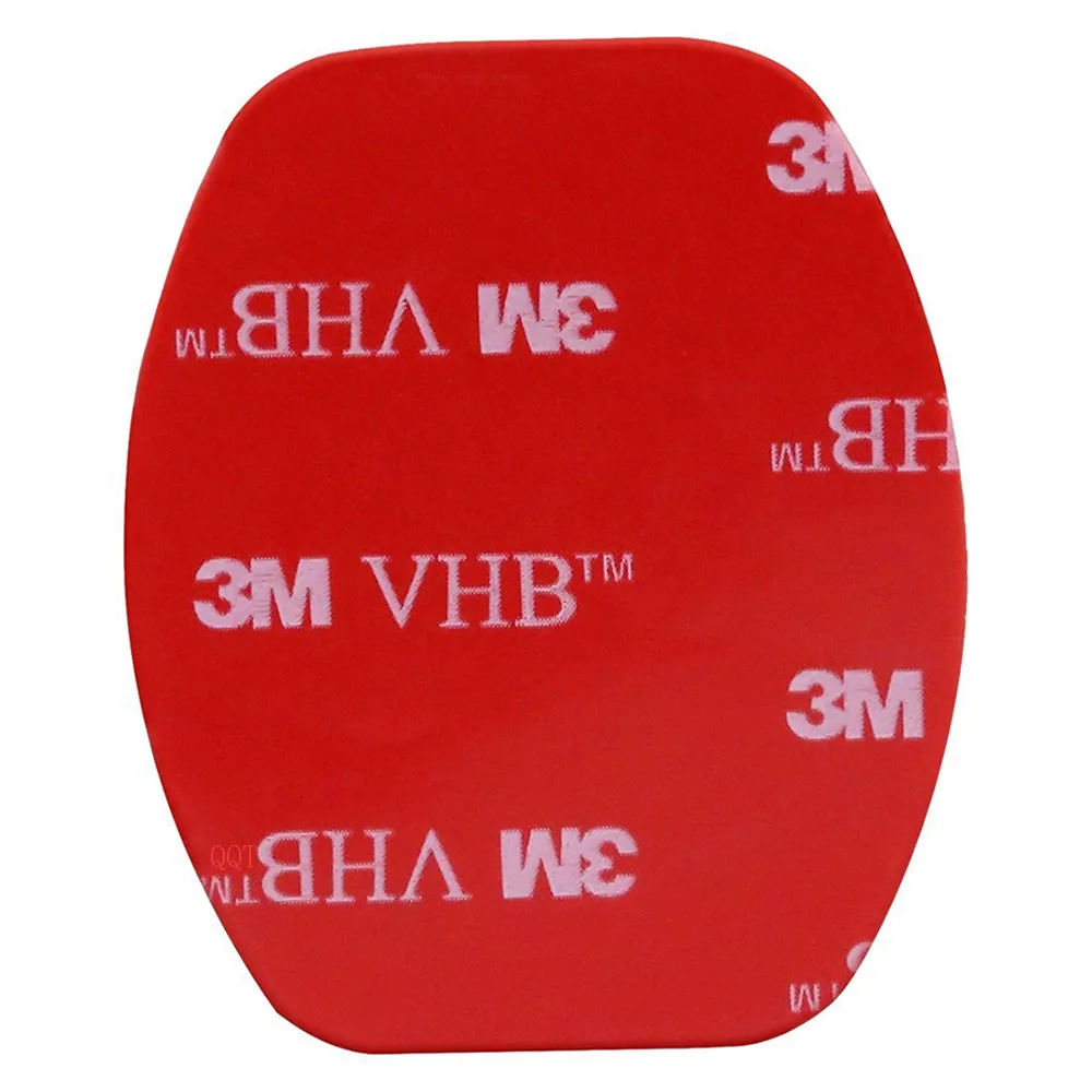 QQT 30 Pcs 3 M Red Adhesive Sticker Double Adhesive Tape Affected For Gopro Hero11 10 9 8 7 6 5 4 3for SJ4000 for Xiaomi for Yi