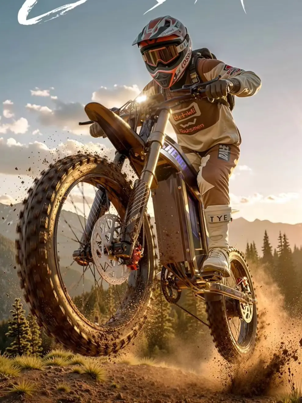 AliExpress Shengmilo S900 Pro Adult Electric Dirt Bike,3000W Brushless Motor 150N·M Torque,60V 35AH 2100WH Lithium Battery,Hydraulic Oil Brake,19 Inch 70mm All-Terrain Wide Tire, 7-Speed E-Bike with Color LCD