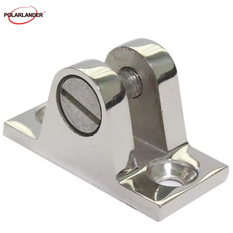 

2"x1" 90 Degree Marine Stainless Steel DECK HINGE Mount Bimini Top Boat Hardware Fitting