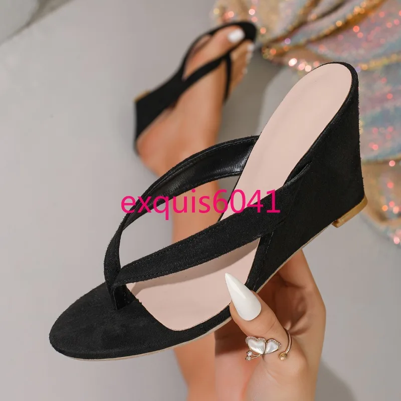 New Women's Classic Fashion Toe High-heeled Sandals Comfortable Temperament Banquet Shoes Casual T-heeled Sandals Size 35-42