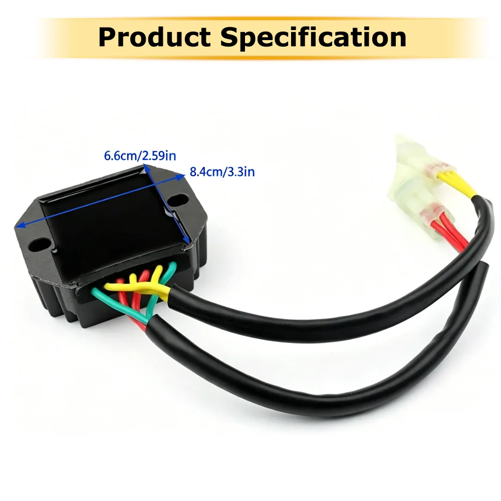 4010654 4012536 ATV Regulator Rectifier For Polaris Outlaw 450 500 525 2007-2009 Predator 500 2003-2007 Car Accessories
