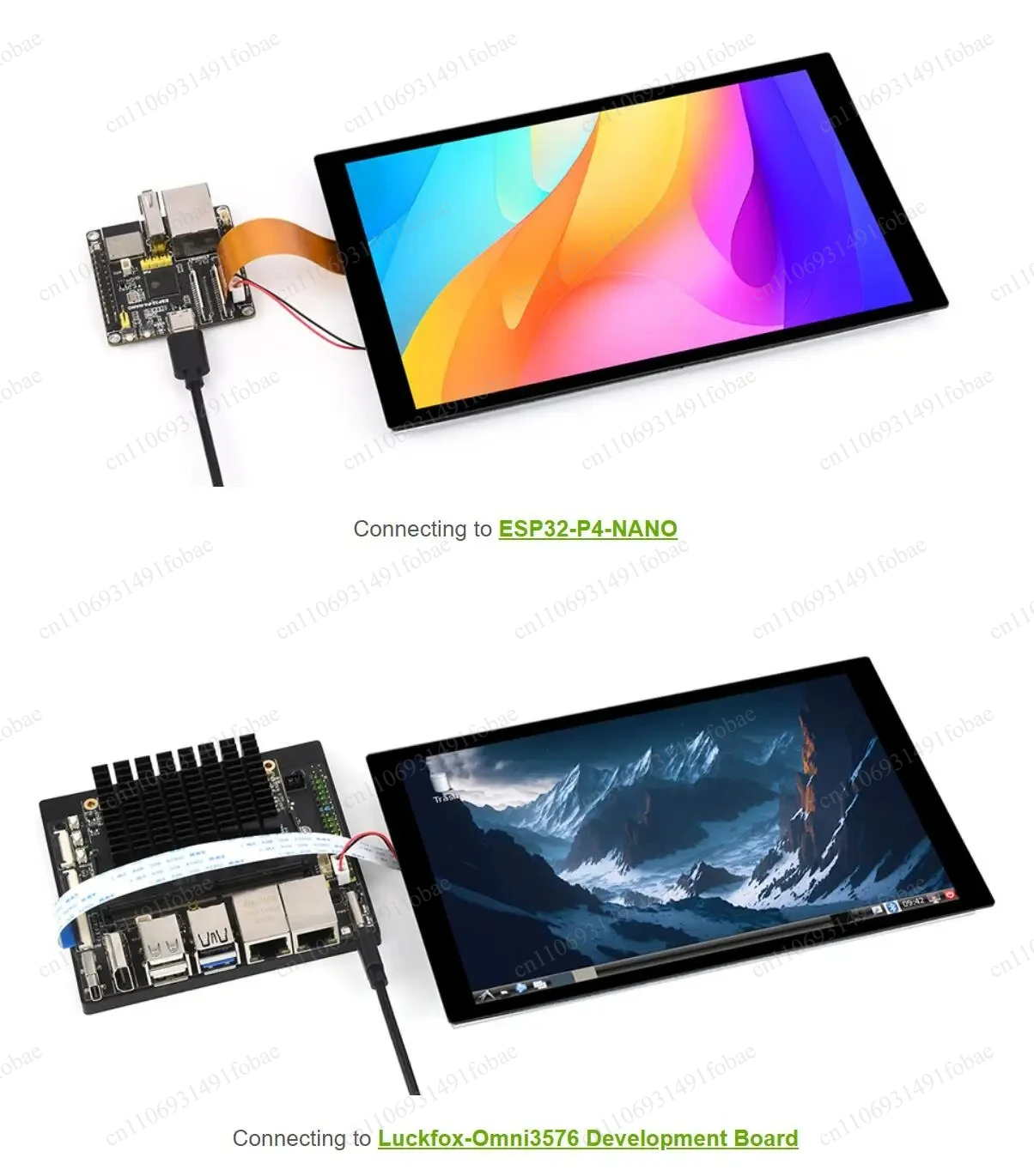 800×1280 IPS DSI Touch Panel 10-Point Capacitive Multi-touch Display for Multiple Embedded Single Board Controllers