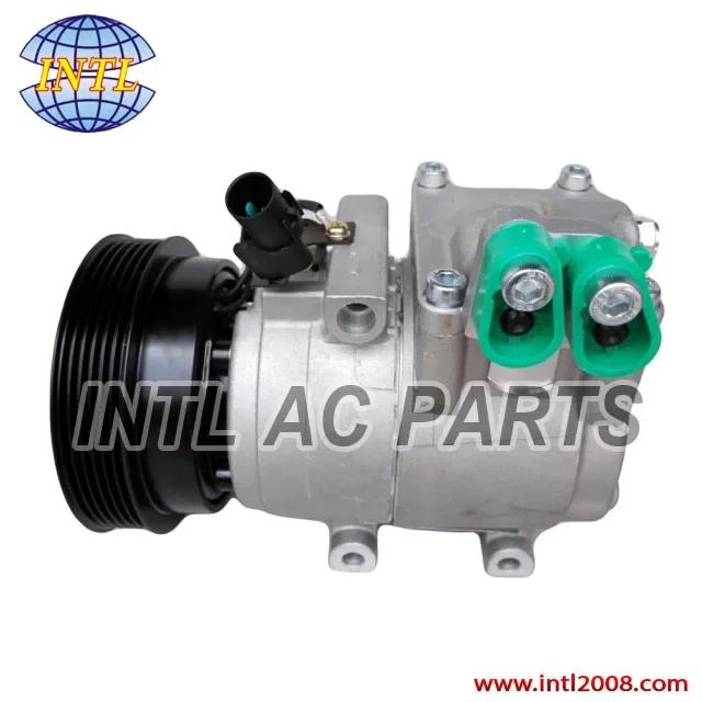 for Halla-HCC HS-15 auto car air conditioner ac a/c compressor for Hyundai Tiburon 2003-2008 V6 2.7L 97701-2C600 977012C600