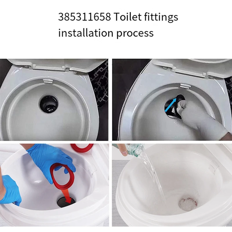 M14K-3-pack 385311658   RV Toilet Seal, Flush Ball Seal Kit - Vervanging voor Dometic 300/310/320 Toilet Seal Pakkingset