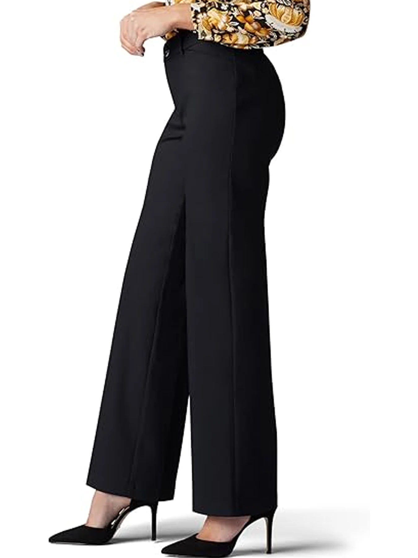 Printemps été femmes décontracté classique noir jambe droite costume pantalon trajet intelligent polyvalent pantalon nouvelle mode bureau porter