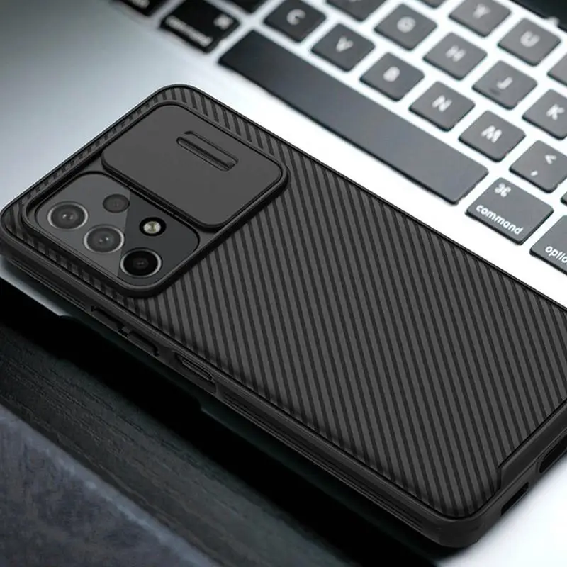 삼성 갤럭시 A53 5G 휴대 전화 보호 케이스 커버, 안티 엿보는 안티 스크래치 보호 프레임, 후면 렌즈 커버