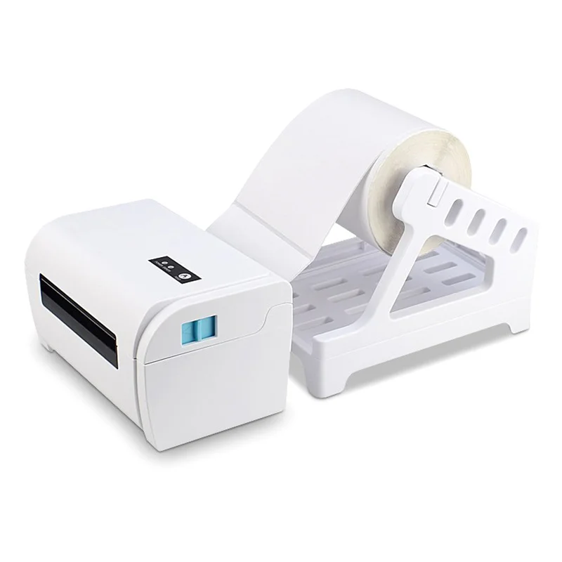 حامل ملصقات لفافات الطابعة ، ملصقات مطوية ، 2 في 1 ، سطح المكتب ، موزع ملصقات Themal ، قابل للفصل ، 4x6