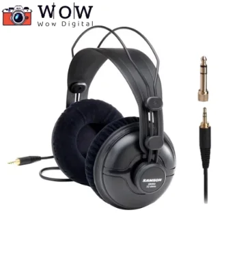 

SAMSON SR950 professional studio reference monitor headphone dynamic headset closed ear design,for Recording Monitoring Game DJ