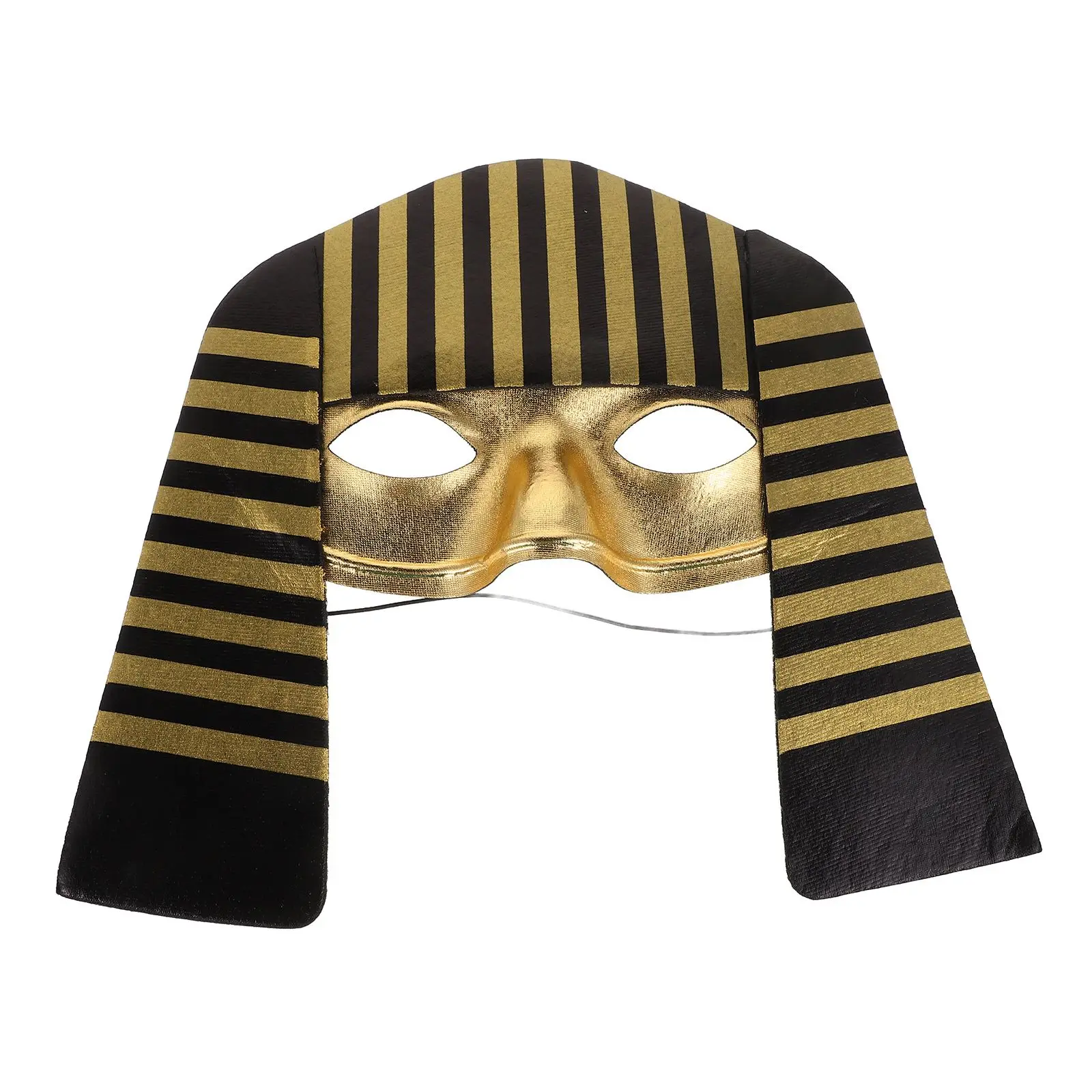 Mask Kids Cosplay Costume Decorative Stage Performing Reusable Party Photo Prop Halloween Egypt Theme Toy