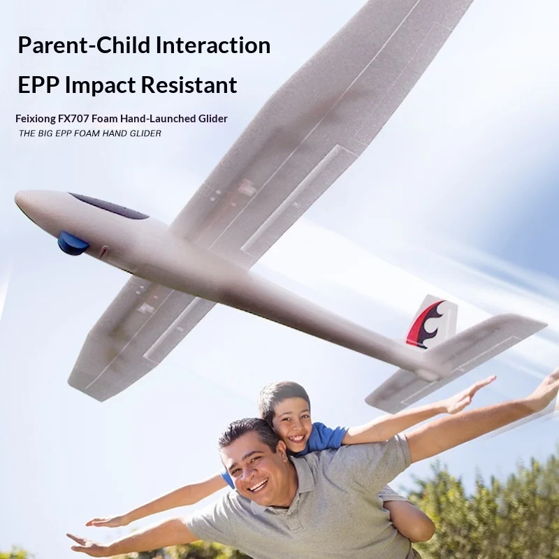 Fx707s Large Size Aircraft Model Upgrade Plus Epp Foam Fixed Wing Rc Plane Remote Control Toy For Kids And Adults