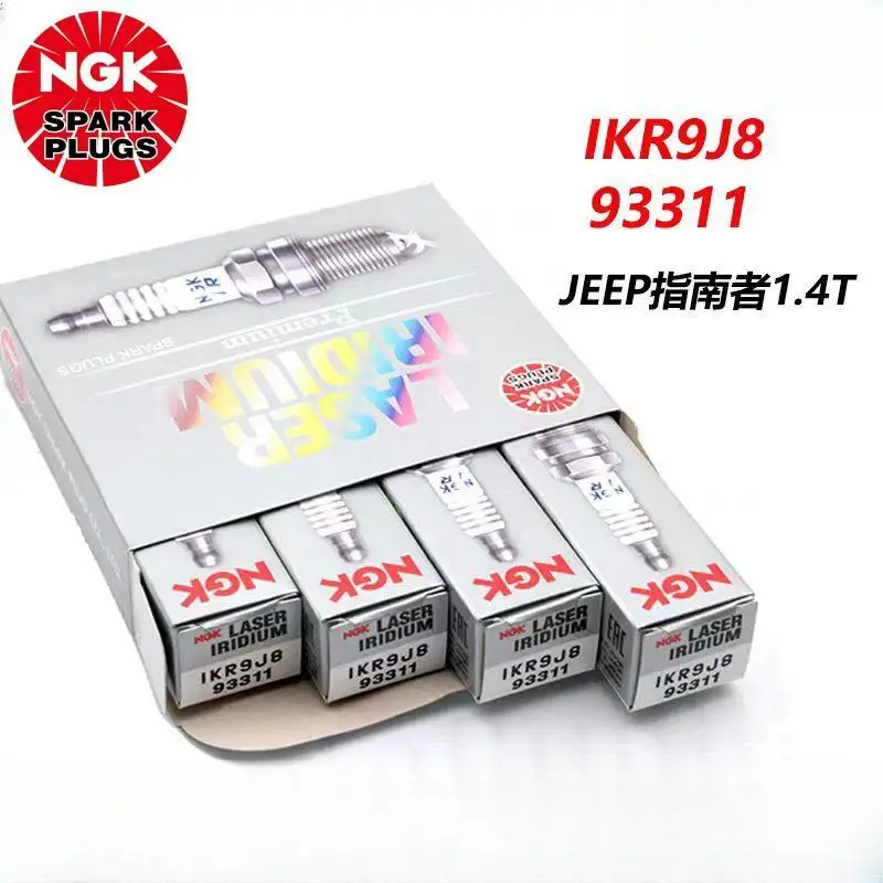 4Pcs Original NGK IKR9J8 93311 Laser Iridium Platinum For Jeep Compass 2016-2020	Renegade 1.4T Fiat 500 Viaggio Ottimo 1.4T