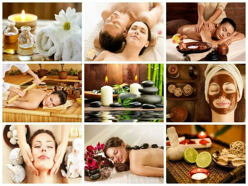 

SPA Massage Health Beauty Facial Relaxation Salon Art Picture Print Silk Poster Home Wall Decor