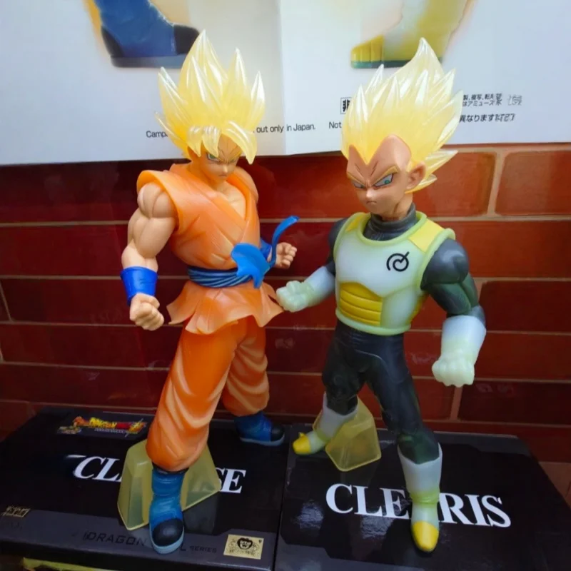

New Original Bandai Dragon Ball CLEARISE Series Son Goku Vegeta Anime Figures Model Statue Collection Desktop Ornament Toys