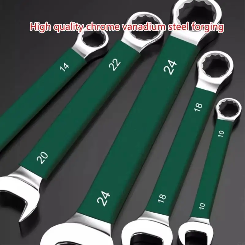 기어 반지 렌치 래칫 렌치 6mm-32mm 전문 조합 도구 C7AC