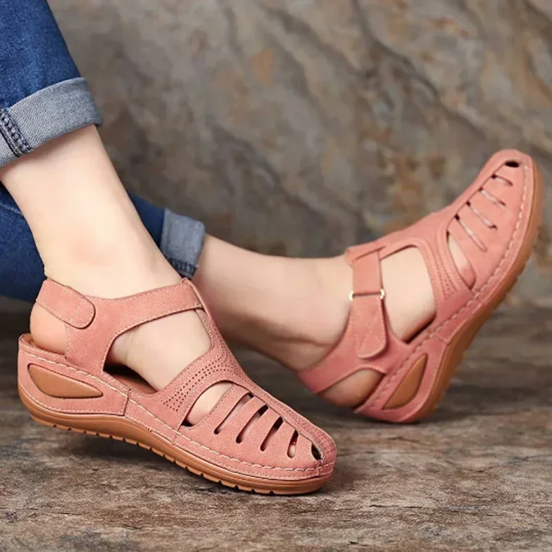 Women Sandals Summer Bunion Corrector Shoes for Women Premium Orthopedic Heels Sandals Wedge Vulcanized Shoes Pantuflas Mujer