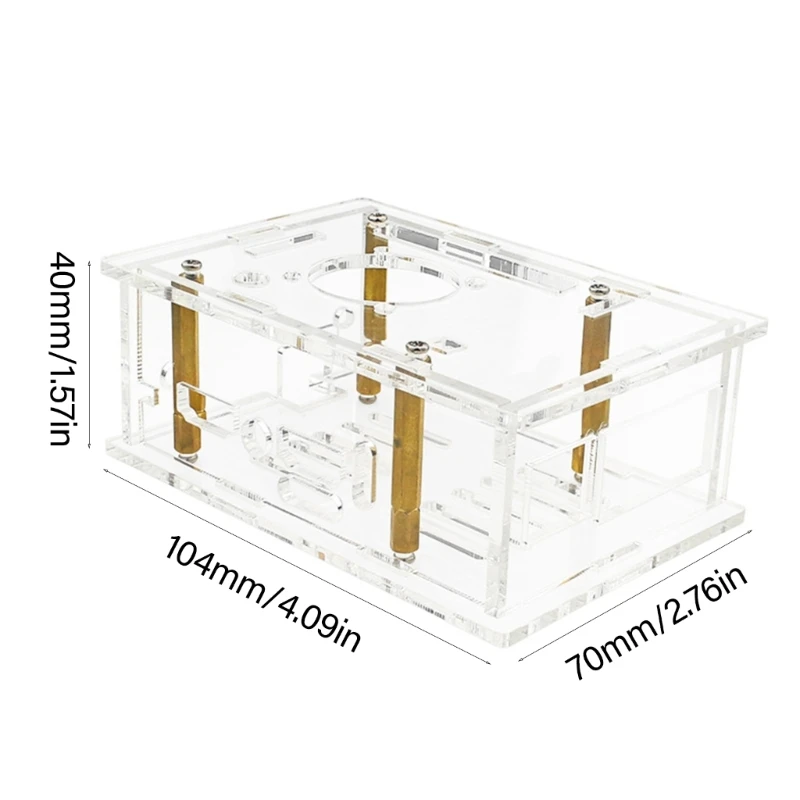 Funda protectora acrílico para Orange 5 carcasa transparente, ventilador opcional