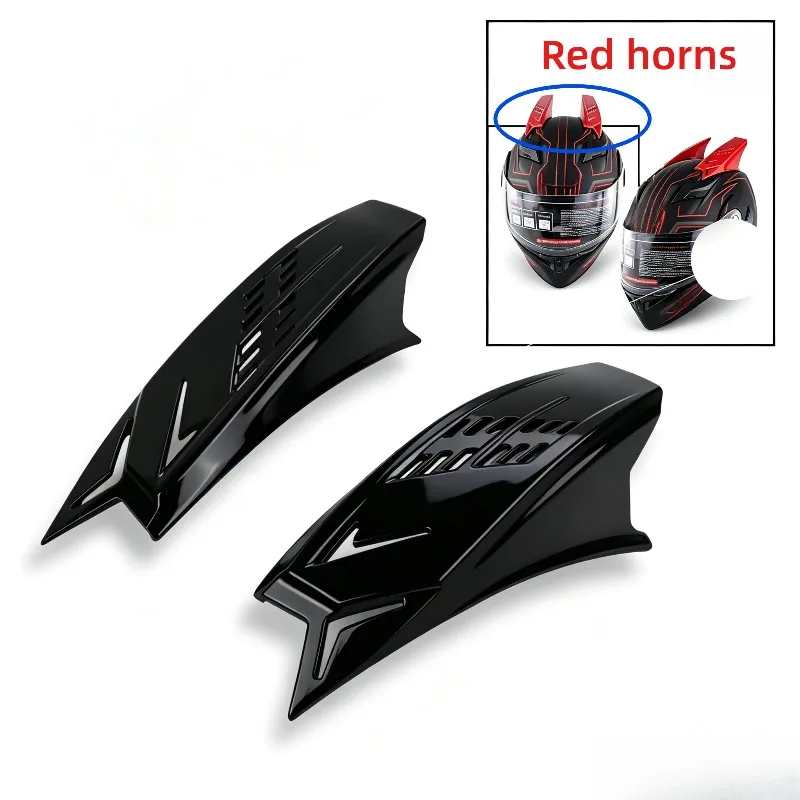 A Pair of Helmet Ears Motorcycle Helmet Corners Modified Helmet Features Decorative Accessories