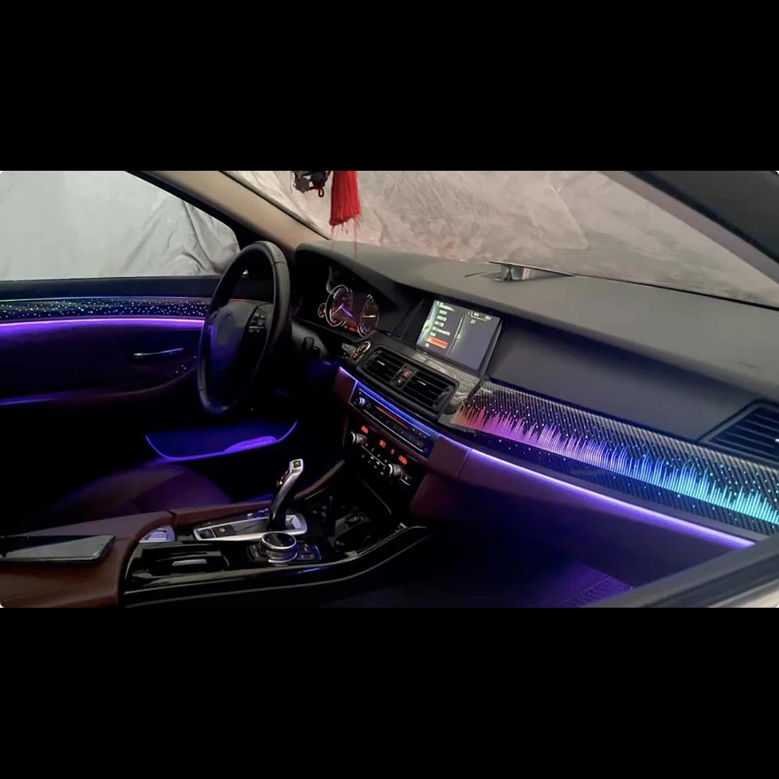 Ambient Light Kit For BMW 5 Series F10 F11 F18 2011-2017 Interior LED 64 Color Symphony Dynamic Atmosphere Lamp APP Control