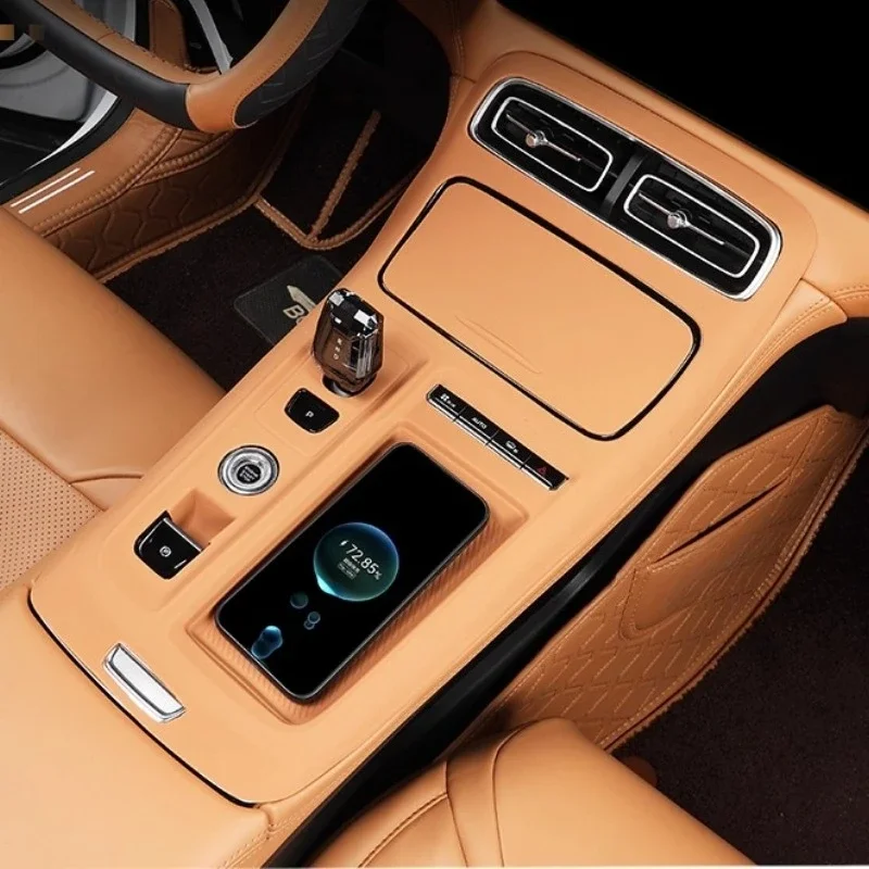For Geely Boyue L Atlas IV 2025 Silicone Central Control All-Inclusive Water Cup Pad Car Finish Panel Protective Pad Accessories