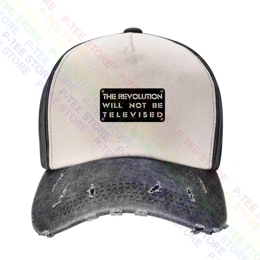 Gil Scott Heron T Shirt Revolution Will Not Be Televised Baseball Cap Snapback Caps Knitted Bucket Hat