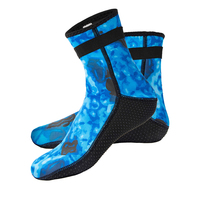 3mm Camouflage Diving Socks Neoprene Anti-Slip Water Socks Keep Warm Sand Socks Water Sport Swimming Surfing Diving  Snorkeling