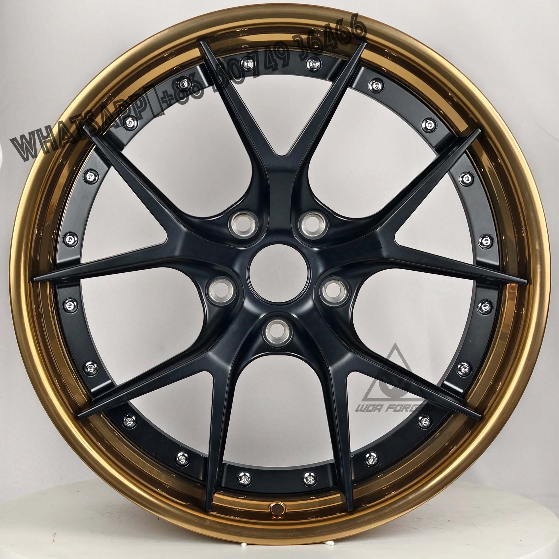 

New Forged Wheels 2 Piece Factory Custom Passenger Car Forged Wheels Alloy for Aluminum Wheels Ultra Light Inch Rim for HR P10