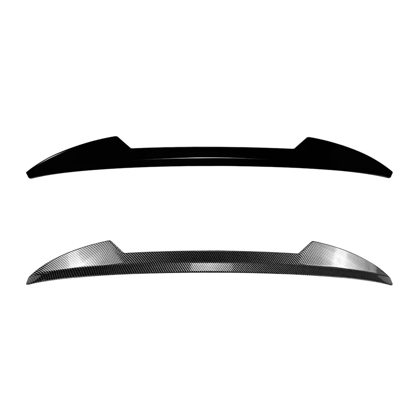For 2008-2017 Ford Fiesta MK6 MK6.5 MK7 Car Tail Wings Fixed Wind Spoiler Splitter Rear Roof Wing Bodykits Tuning view 6