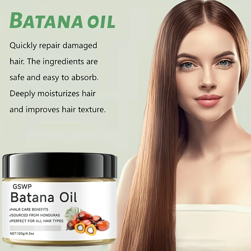 GSWP Batana Oil Moisturizing Balm, Specially Designed to Moisturize the Scalp and Nourish the Hair, Smoothing Fine Hair.120/240g