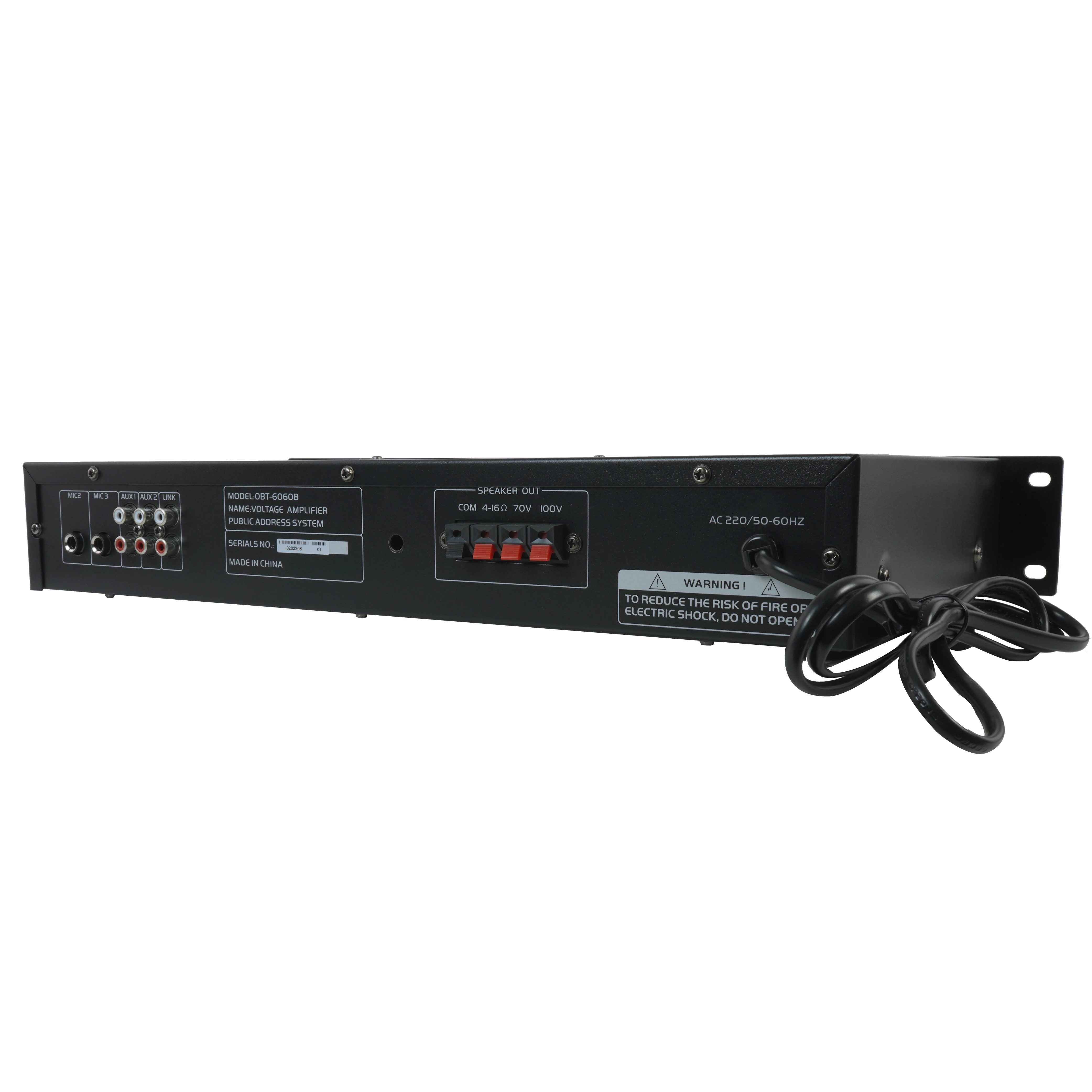 PA Public Address System Power Amplifier Audio 60W HIFI PA Amplifier for sale OBT-6060B