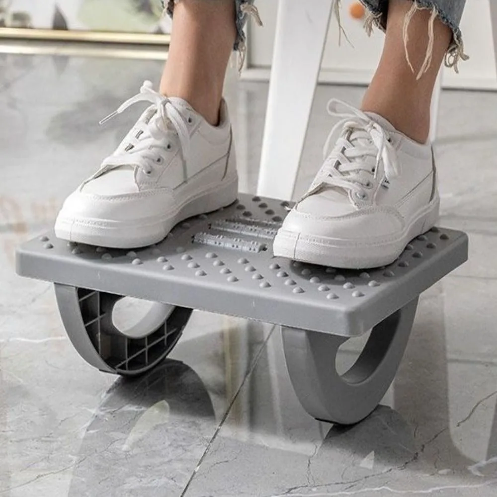 Accessories Portable Foot Massage Stool 180 Degree Swing Plastic Foot Pedal Footrest Ergonomic Foot Resting Stool