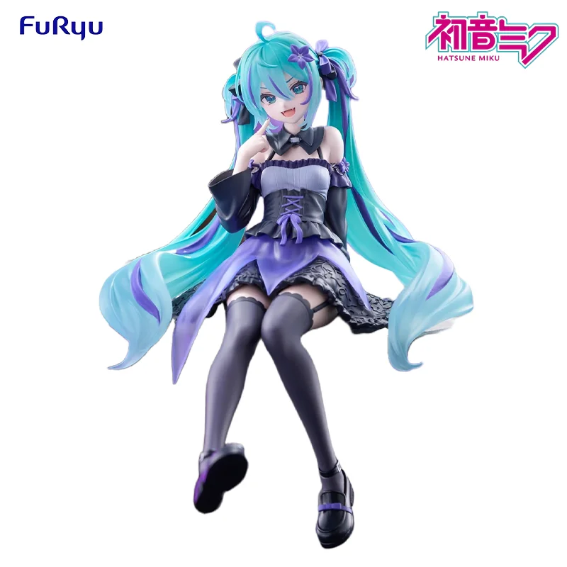 フリュ・初音ミク・フラワーフェアリー・キキョウ・ヌードルストッパー・フィギュア・アニメ・ガール・賞品・フィギュア・卓上コレクション・オーナメント・おもちゃ・ギフト