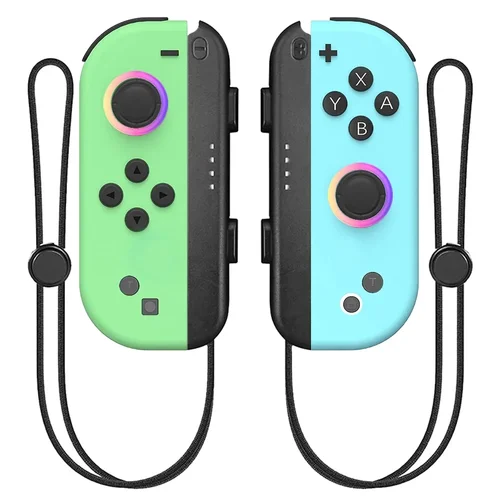 Imagen 2 del producto JoyPad para Nintendo Switch Joy-Con, Gamepads RGB de Doble Vibración, Controlador No Linear