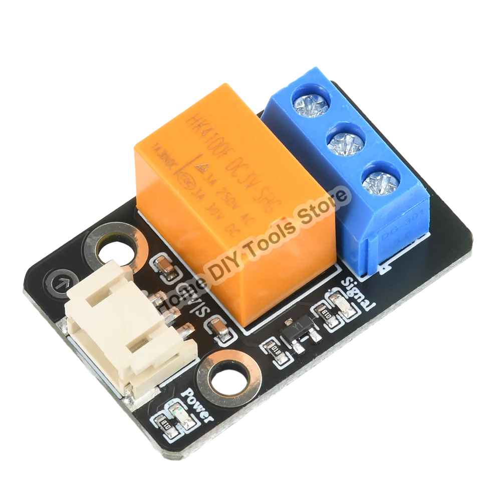 DC3.3V-5V 1-Channel Relay Module Adjustable Resistance Sensor High And Low Level Trigger Module Normally Open/Closed Contact