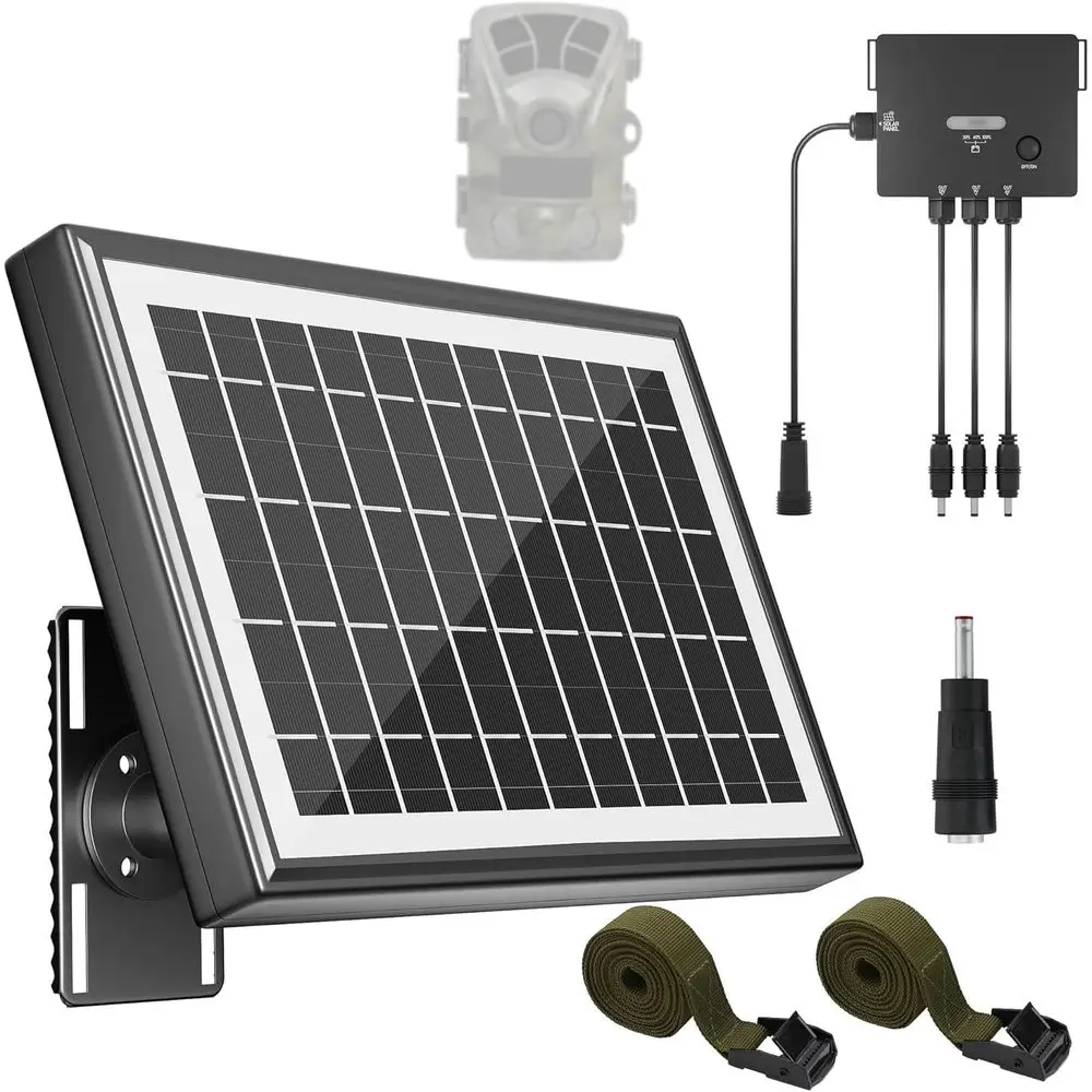 solarni komplet montiran na otvorenom
