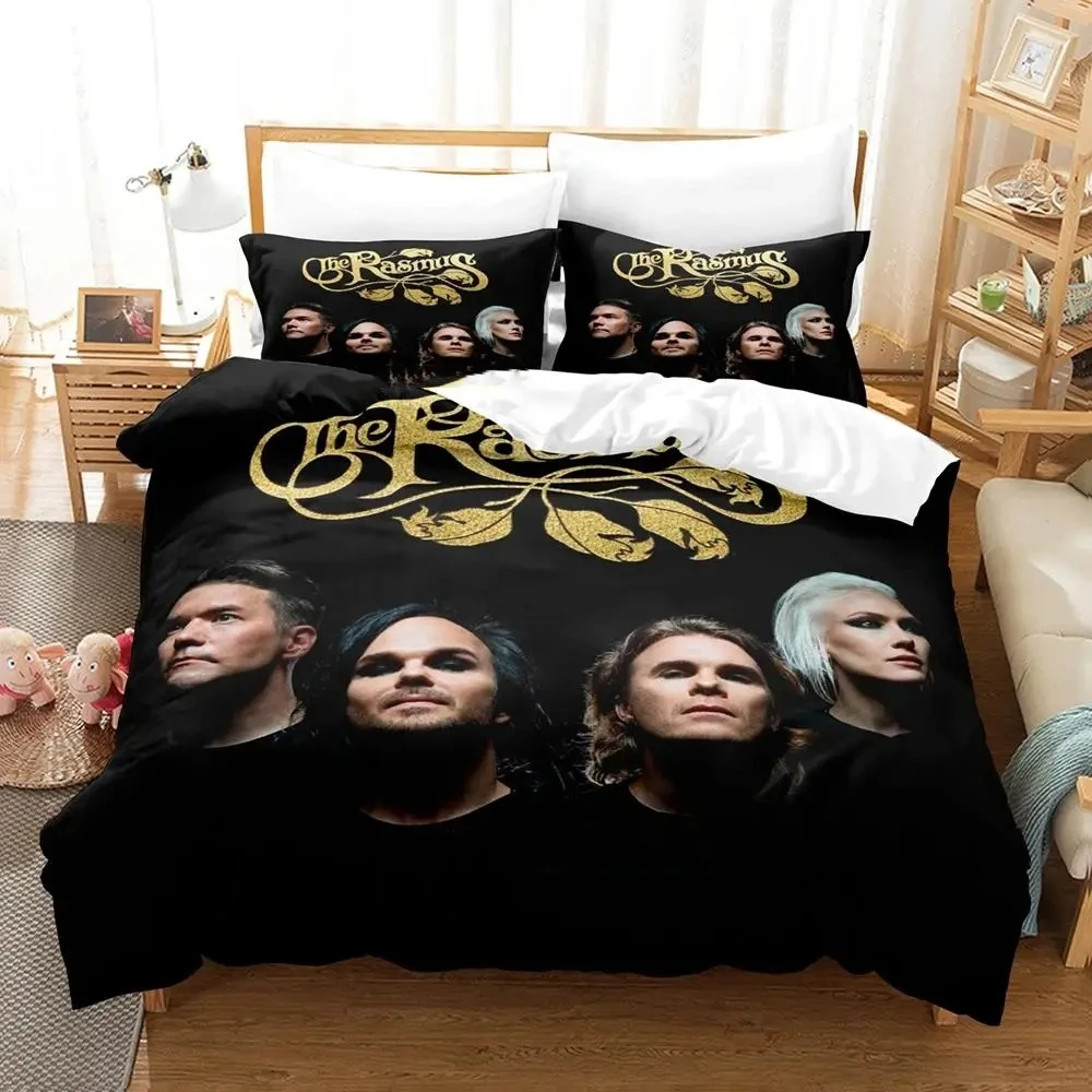 Popular The Rasmus Bedding Set Single Twin Full Queen King Size Bed Set Adult Kid Bedroom Duvetcover Sets Anime Bed Sheet Set