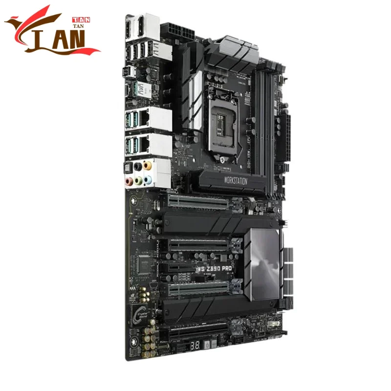 

Материнская плата для WS Z390 PRO 128 ГБ M.2 PCI-E3.0 HDMI LGA 1151 DDR4 ATX Z390, материнская плата, 100% протестирована, полностью работает TAN