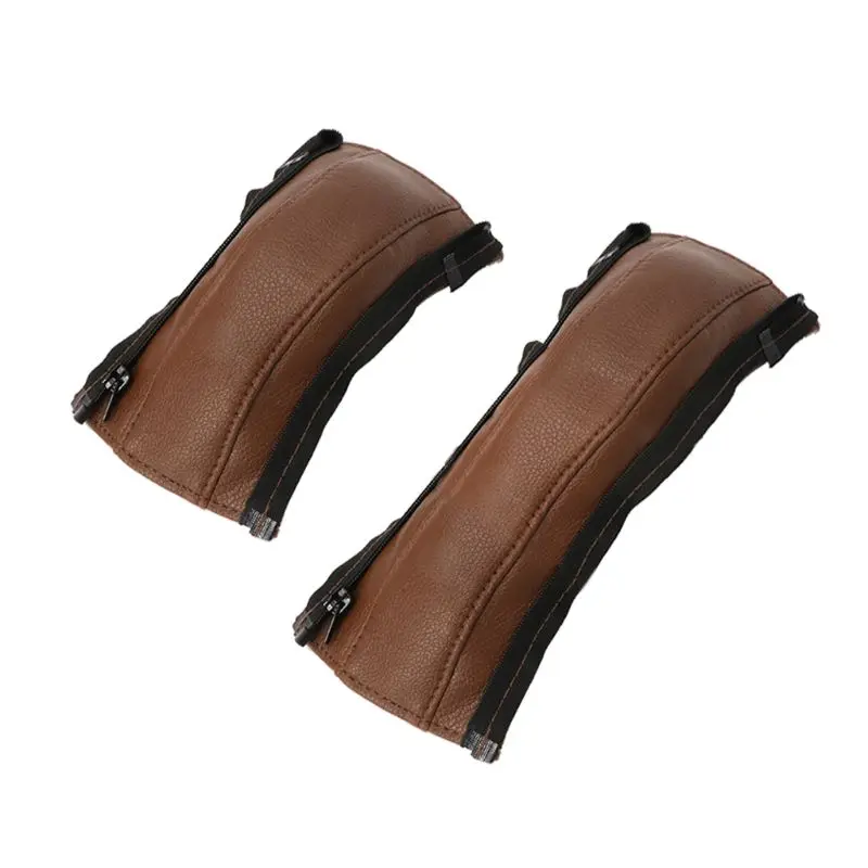 4pcs/set Pram Stroller Handle Leather Baby Stroller Armrest Protective for Case Armrest Covers Baby Stroller Accessories