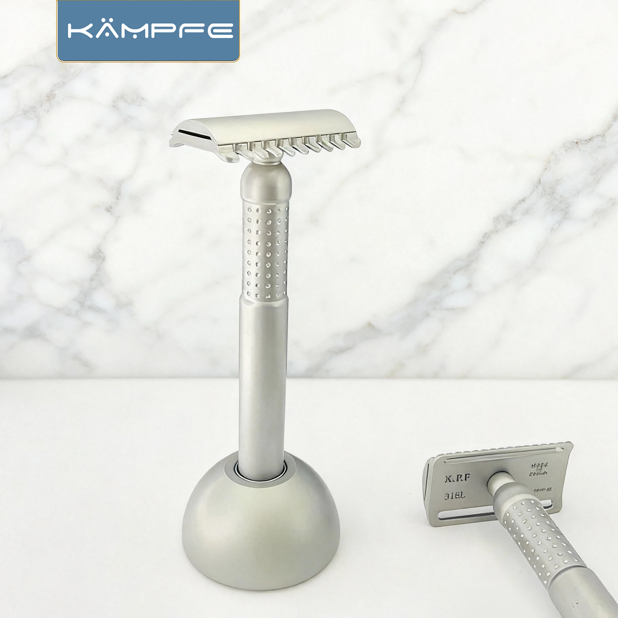 KAMPFE Open & Closed comb Double Edged Safety Shaver Traditional