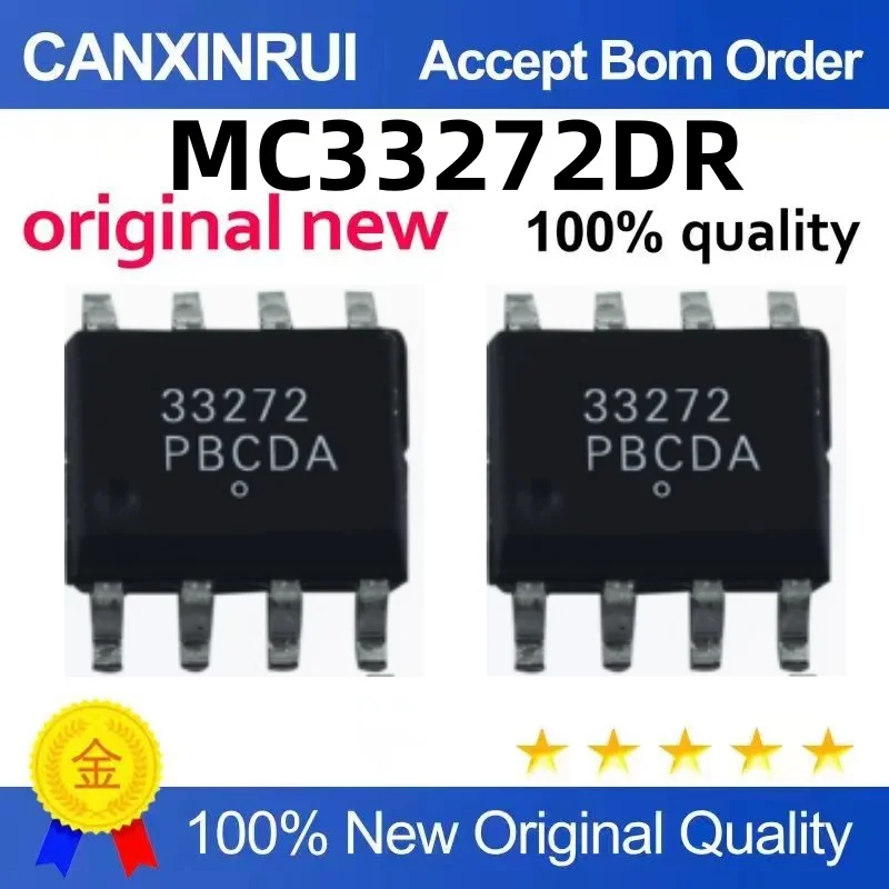 

（100 pieces）MC33272DR MC33272 ADR2G Silkscreen: 33272 Op Amp SOP-8